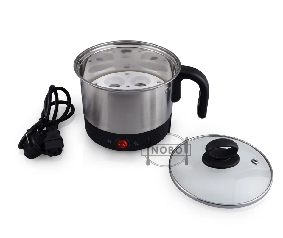 Electric Kettle Cooking Ramen Ramyun Pot Coffee Noodle Hot Water Pot Cookware 