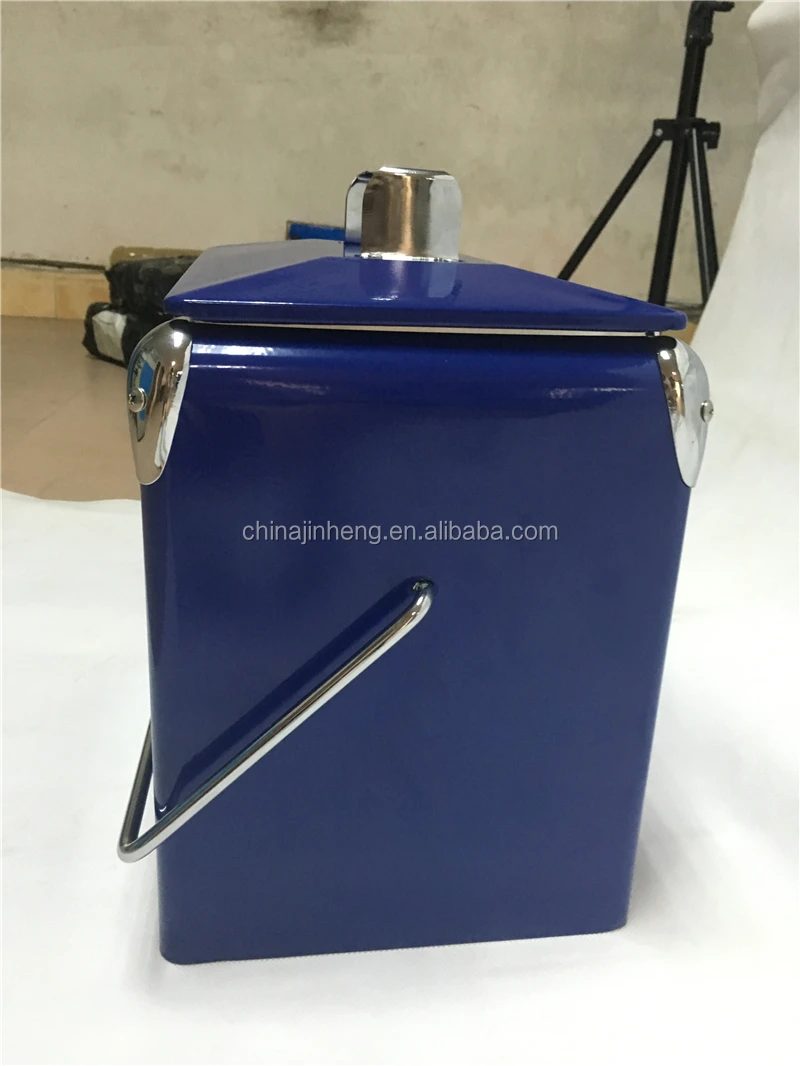 All Colour 13 Liter Chest Metal PU Foam Cooler Box, Customized Color Available