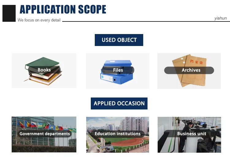 Steel Shelving Systems 5 layers Locking Mobile compactor Storage Filing Cabinet