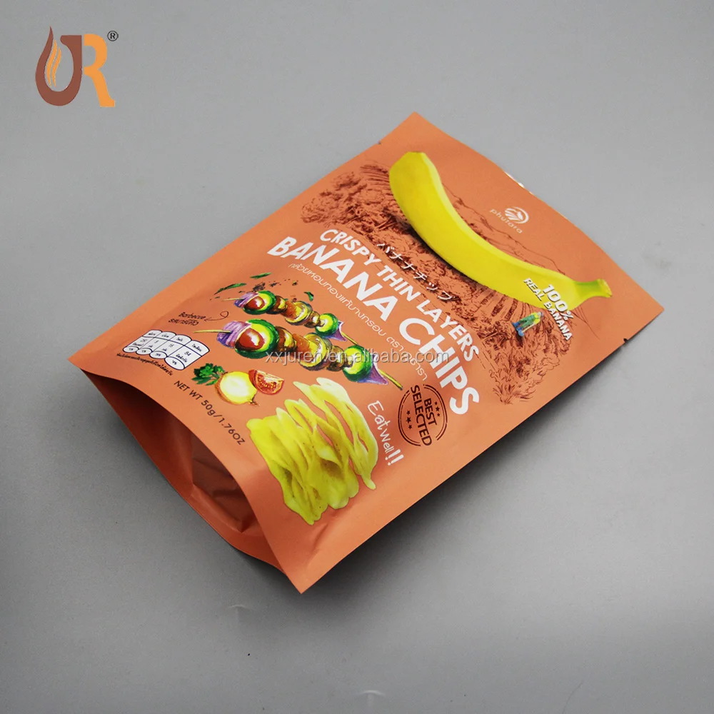 Bananaplantain Chips Packaging Bags Stand Up Ziplock Snack Food Packaging Bag Buy Snack Food 7395