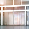 Automatic power electric drive sliding doors for patio