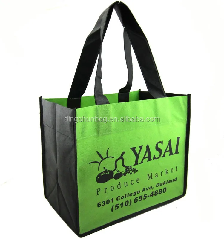 promotion recycled foldable non woven pp shopping bag