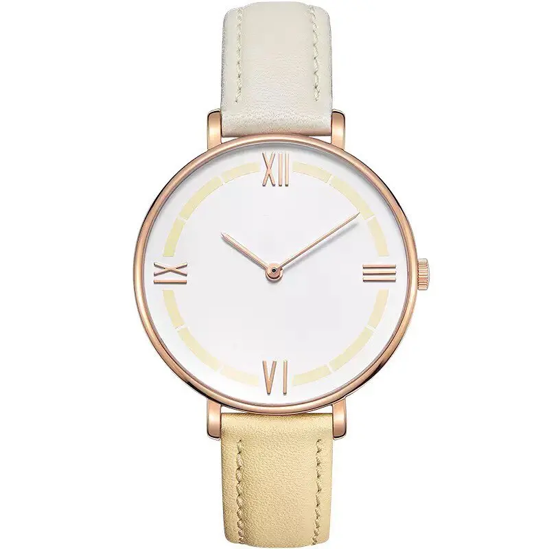 Womens Large Face Watch Slim Band Ladies Waterproof Wristwatch Buy