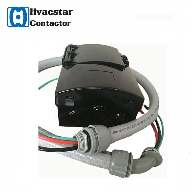 Pcds60a Fused Ac Disconnect Box Plastic Disconnect Box Pullout Switch