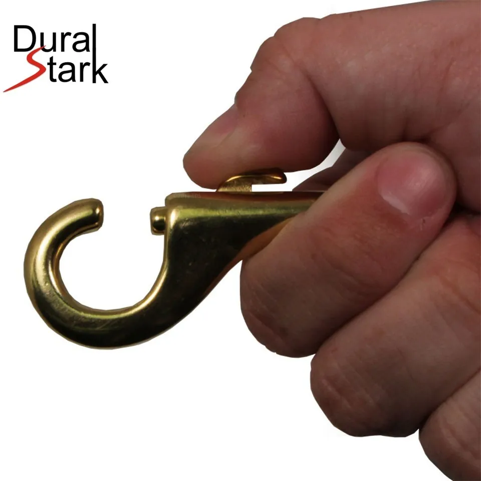 Brass Bolt Snap Open End Trigger Snap Hook Bronze Fixed Eye Hooks Buy