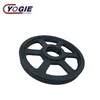 excavator large diameter casting steel wire rope sheaves pulley wheel
