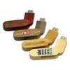 High Speed Wooden Thumb Drive 1gb 2gb 4gb Laser Printing Usb Go Printed Twister Colour Wooden Usb Flash Drives Pens