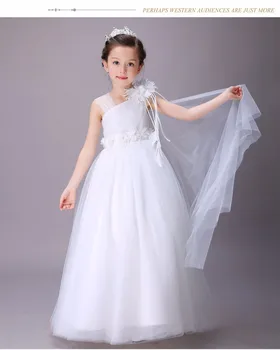 New Fashion White Wedding Ball Gown Prom 12 Years Old Girl ...