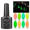 CCO nail lacquer glow in the dark client private label nail gel designs uv gel polish