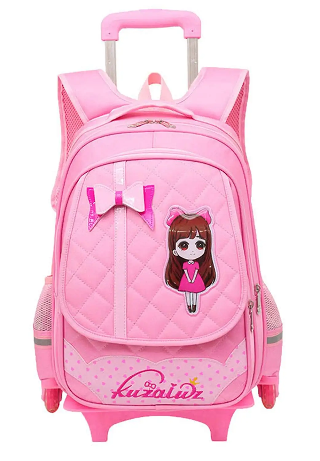 girl knapsack with wheels