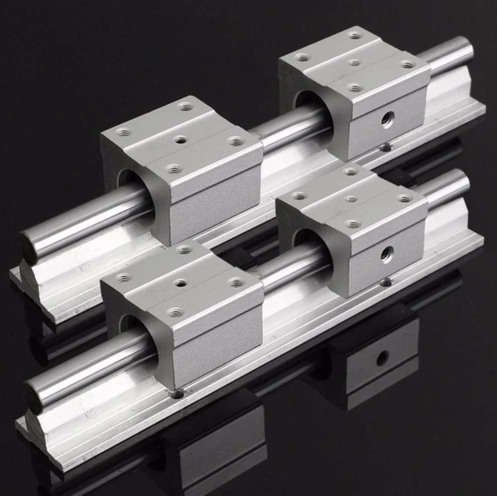 Low Price Aluminum Material Cnc Linear Guide Rail Sbrc12 For Elevators