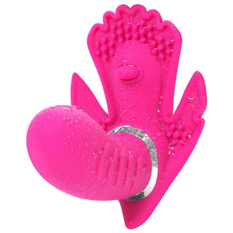 Wearable 20 Models Silicone Vibratortingly Waterproof Butterfly