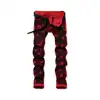 Wholesale New Fashion Model Hot Sale Cowboy Ripped Denim Jeans Pants