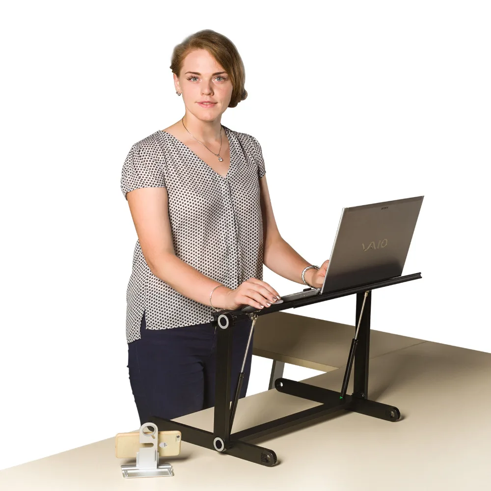 Standing Desk Lifting Laptop Stand Desk Table Height Adjustable