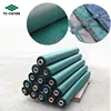 Pool PP mesh fabric for swimming,durable plastic green & blue mesh swimming pool cover fabric polypropylene mesh fabric