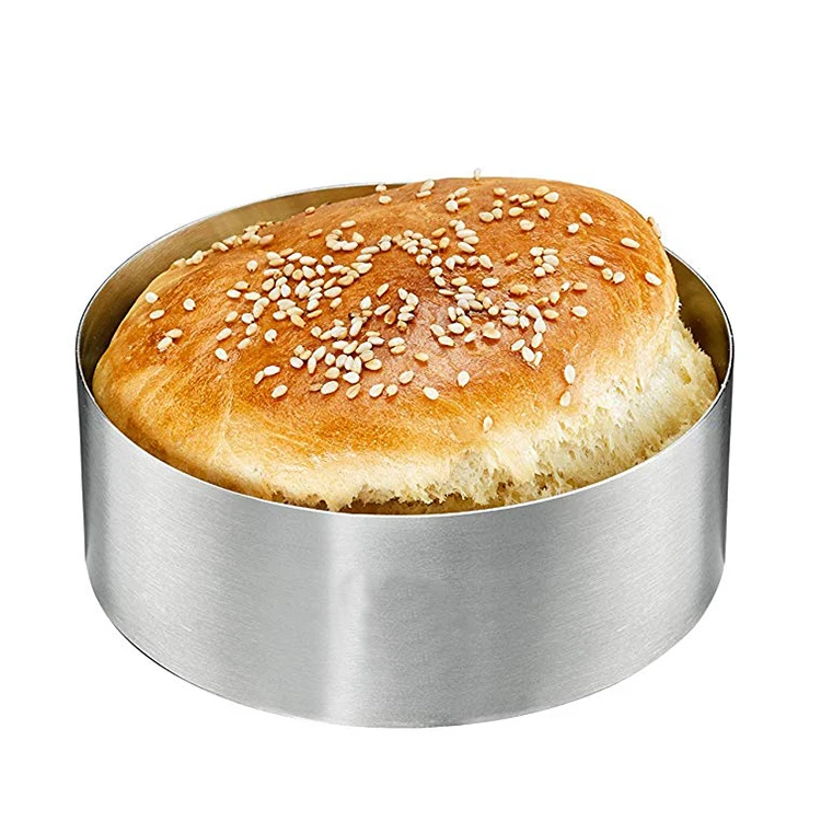 Stainless Steel Hamburger Ring,Round Shape Bbq Burger Ring Buy