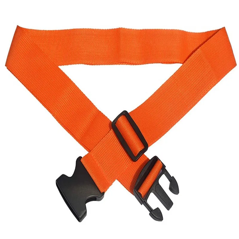 Promo custom adjustable travel nylon luggage belt strap