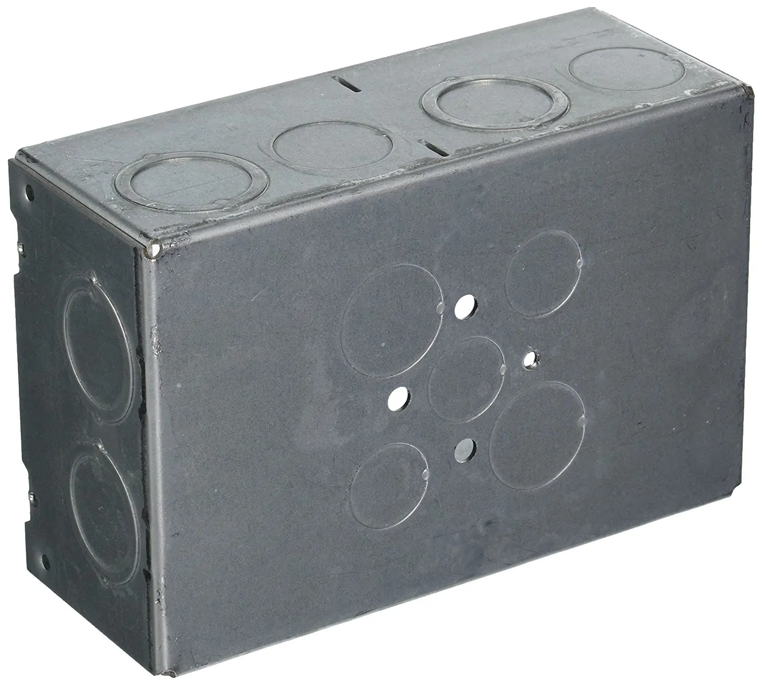 NMSC Cable Clamps 4Inch x 4Inch 4 1/2Inch End Knockouts, 2 Welded