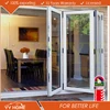 YY Home high quality aluminum double glazing exterior folding door garage