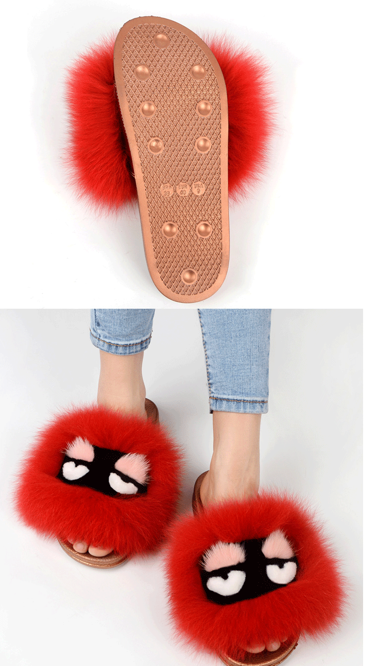 animal fur slides