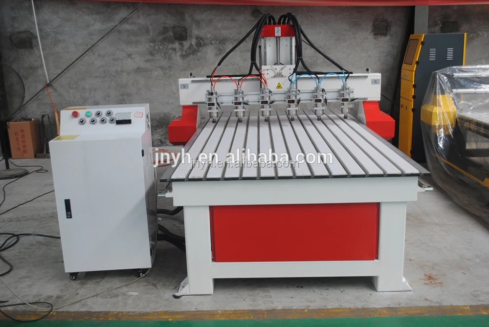 Hot Sale Multi Spindle With 6 Heads Spindles Cnc Router To Make