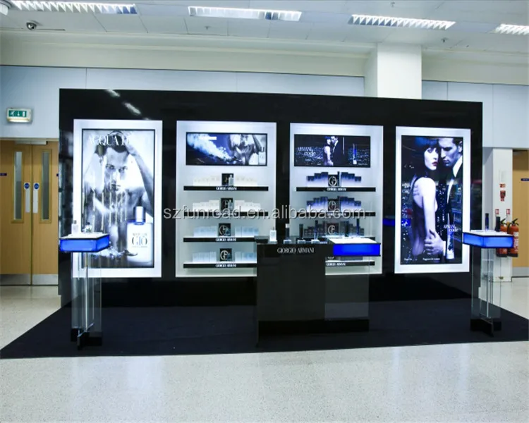 Good Design Modern Style Cosmetic Store Furniture Perfume Display Rack
