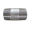 Sch 40 BS 21 NPT threaded screwed short pipe nipple
