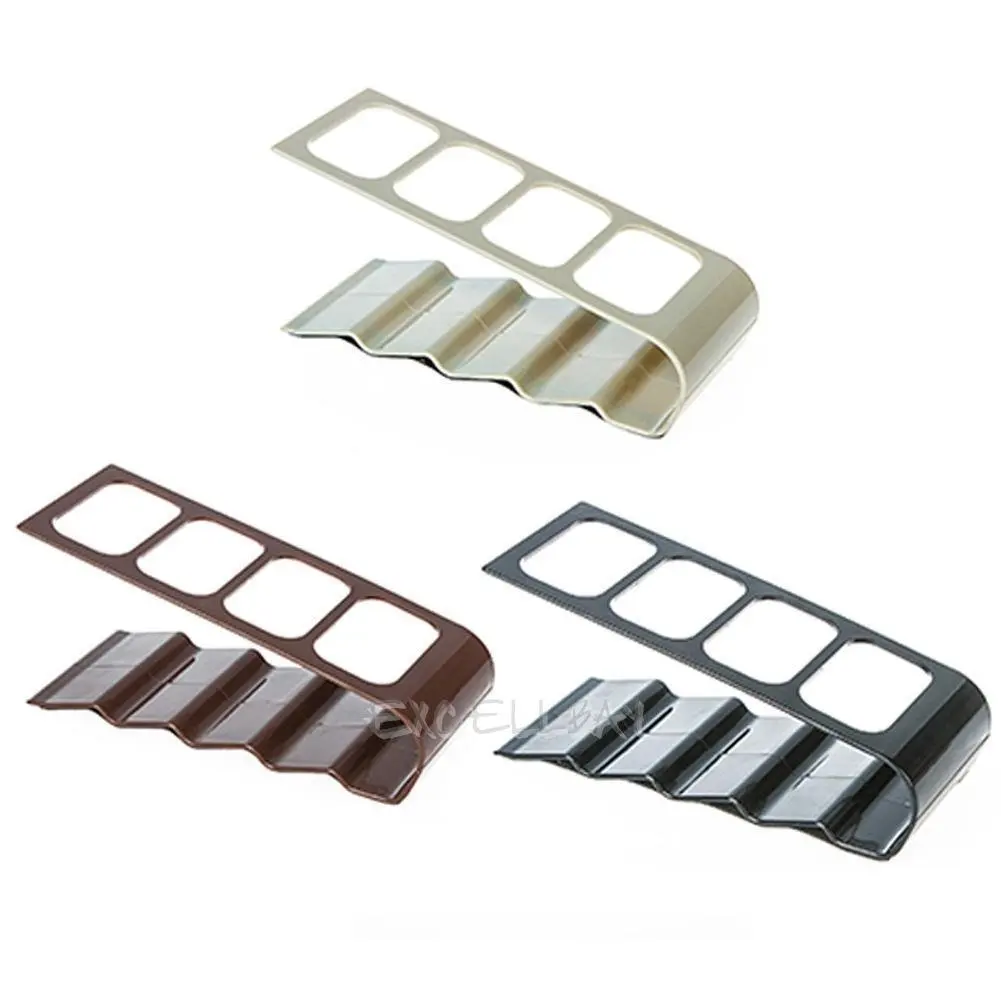 NPLE--Home Office Appliance Organiser TV DVD Remote Control Holder Phone Stand Storage (White)