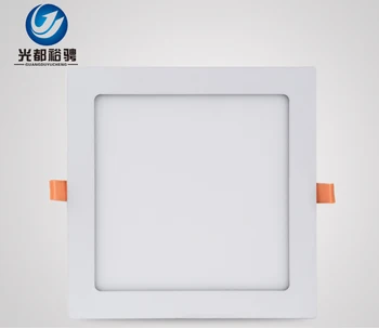 Diamond 12v 24v Dc Ultra Slim Square Led Panel Light 3 12 15 18 24 Watt ...