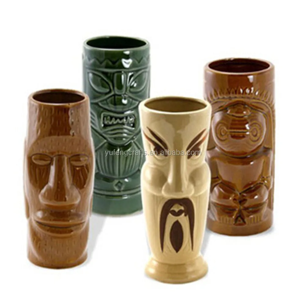 Beautiful Girl Tiki Mug Wholesale Buy Cheap Porcelain Tiki Mug For
