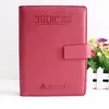 custom size pu leather gift notebook for school student company meeting business
