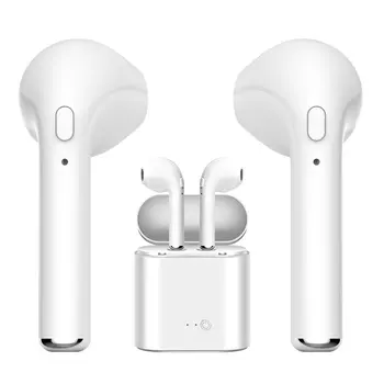 I7s Tws Mini Auriculares Ture Doble Inalámbrico Auriculares Auriculares inalámbricos estéreo, blancos | ideus