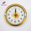 2017 No.1 Yiwu agent hot sale commission sourcing agent Wholesale Yellow Plastic Round Wall Clock