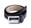 Needlepoint Buckle Genuine Abrasive Leather Waist Man Belt