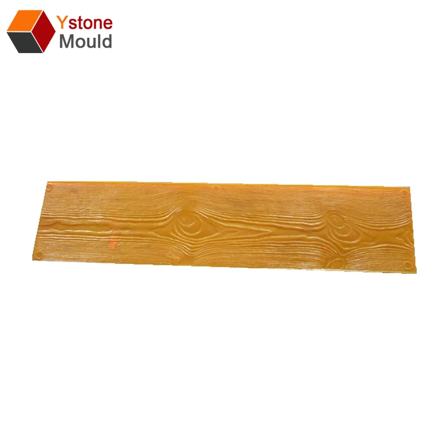 Floppy Wood Plank Woodgrain Decorative Concrete Cement Stamp Mat