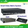 Small CCTV Video Matrix system 64ch in 16ch out Video Matrix Switcher HK-EV6416