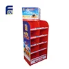 CMYK Printing Cardboard Promotional Display Shelf Racks For Toys