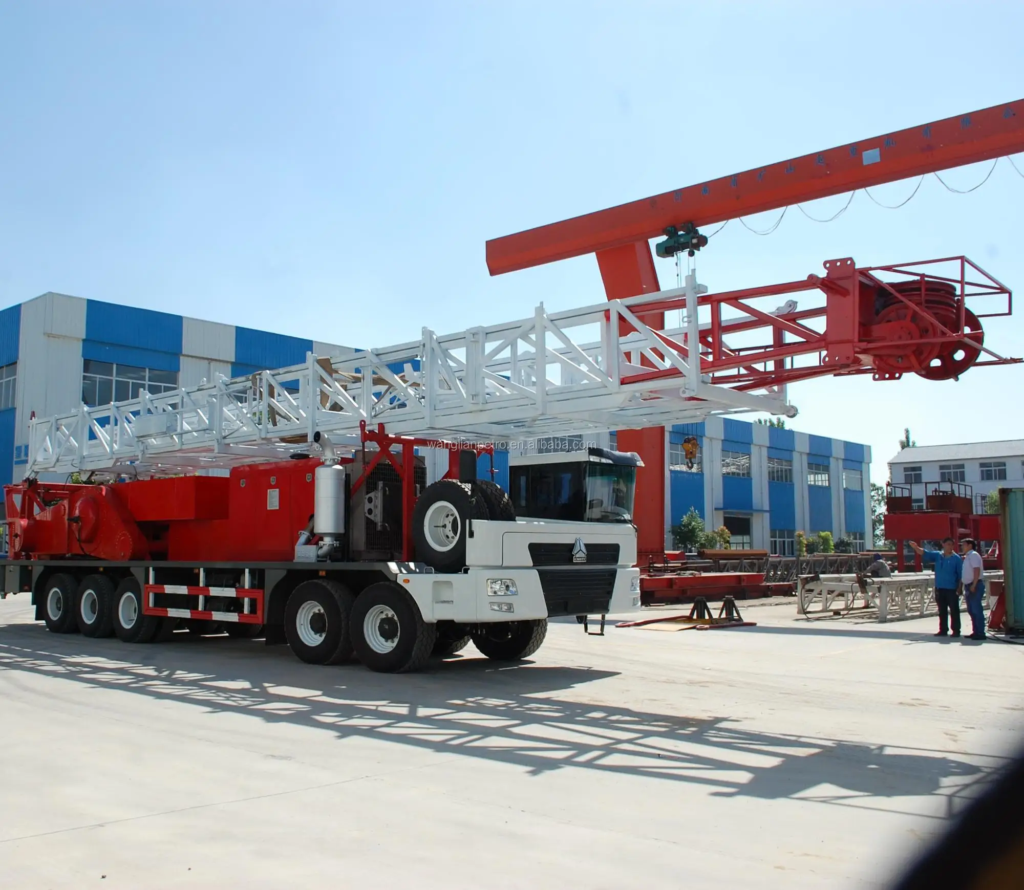 550hp Xj550 Truck Mounted Workover Rig For Oilfield Buy Truck Mounted