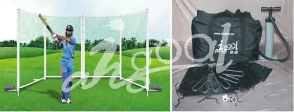 kookaburra cricket bats(R-01 INFLATABLE PORTABLE CRICKET PRACTICE NET )