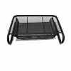 Simple Metal Mesh Foldable Ventilated Adjustable Computer Laptop Monitor Desk Display Stand with Drawer