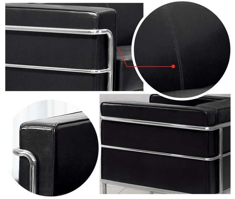 Foshan Furniture Modern Leather Office/Hotel Sofa Design SJ887