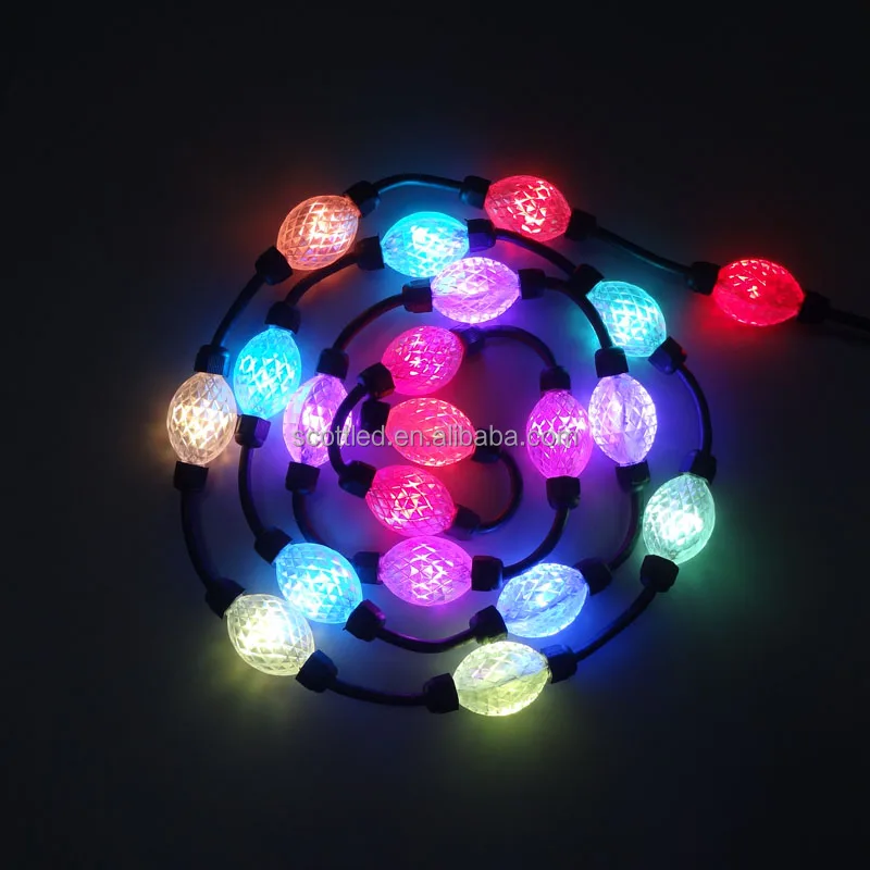 O32 programmable popular lights magic UCS1903 LED glowing ball