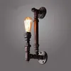 Vintage Wall Lamps Retro industrial METAL PIPE Bulb Art Deco Wall Light Fitting