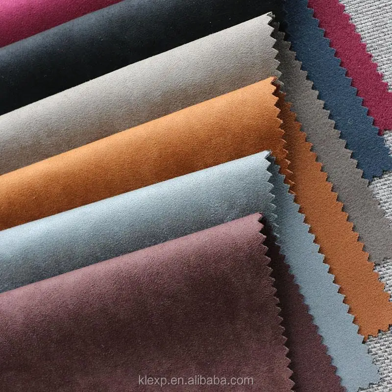 China Direct Textiles 100 Polyester Suede Velveteen