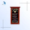 Custom mini floor standing message writing wood framed chalk black board
