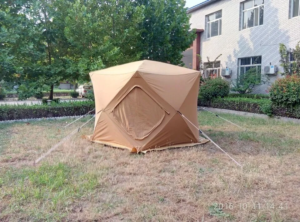 Double Layers Canvas material ice fishing tents