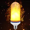 LED Flame Effect Fire Light Bulbs 7w E27 E26 warm yellow Live flame emulation effect,breathing mode, general lighting mode