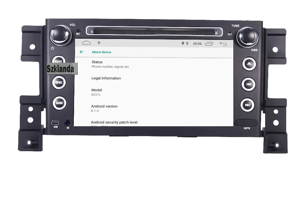 Sale 7" IPS Android 8.1 Car Stereo for suzuki grand vitara dvd gps radio Wifi 3G Bluetooth SD OBD Mirror Link Steering wheel Control 12