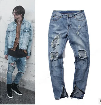 biker jeans style