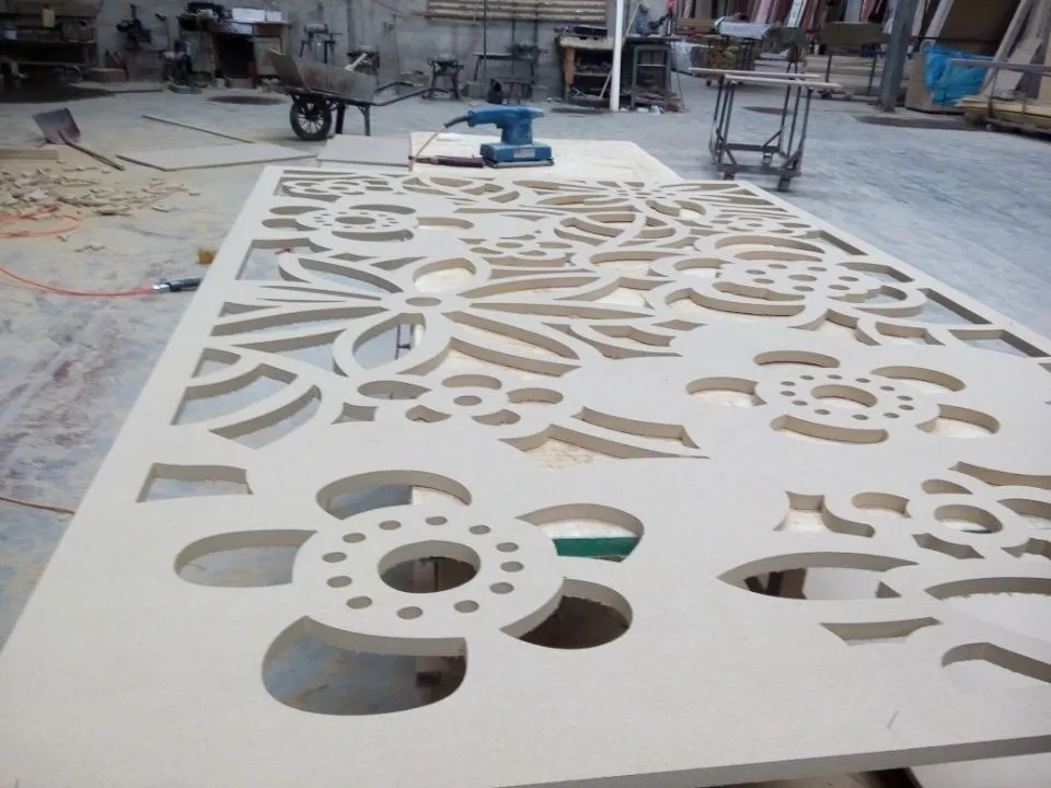 MDF CNC laser design board